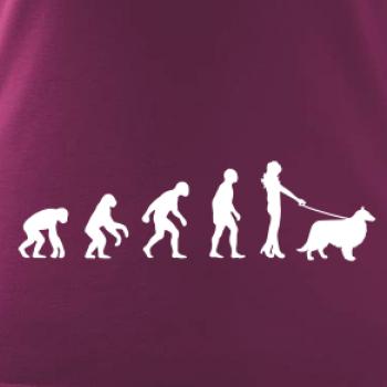 Evolúcia pes Šeltia (muž-žena)