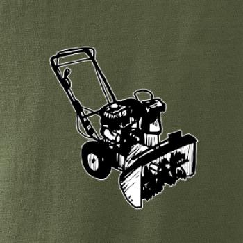 Sněhová fréza kresba