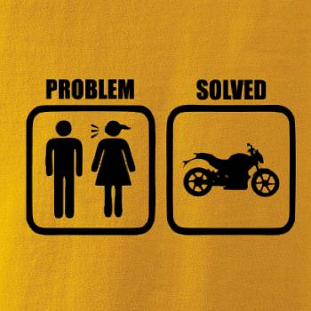 Problém cestná motorka