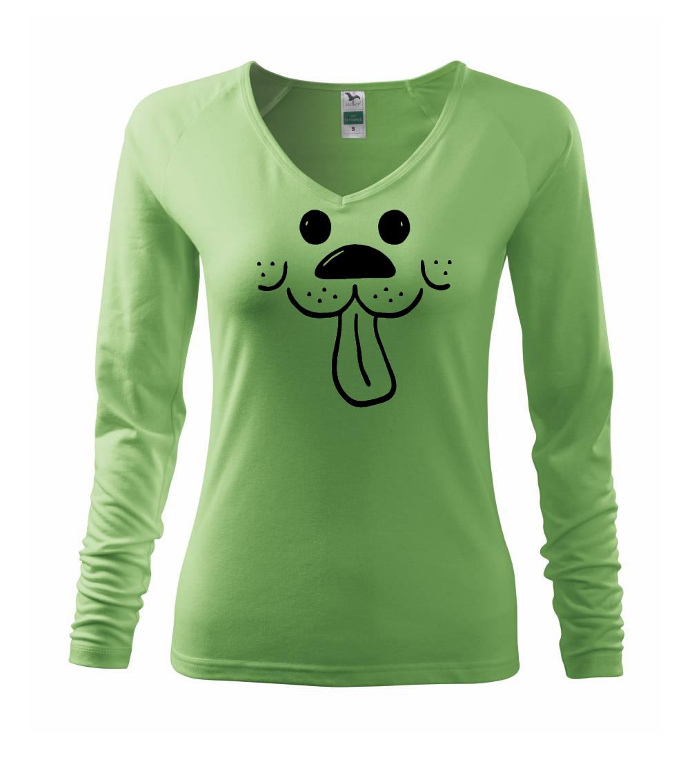 Ostatné psie plemená - Pes tvár - Tričko dámske Elegance