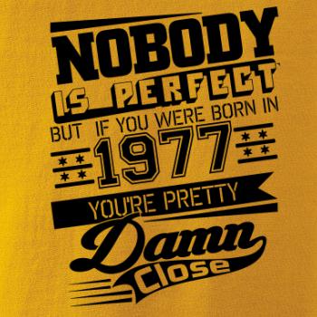 Nobody is perfect - 1977