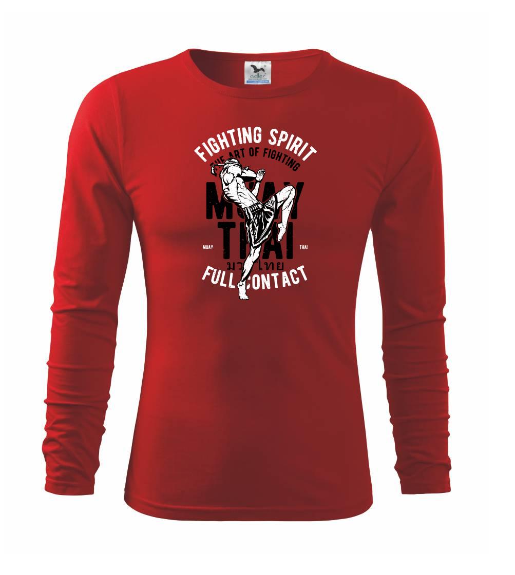 Tričká na box - Fighting Spirit - Tričko detské Long Sleeve