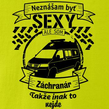 Neznášam byť sexy - záchranár