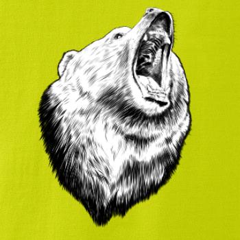 Medveď trošku naštvaný