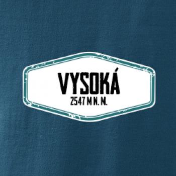 Vrchol Vysoká Vrchol Vysoká