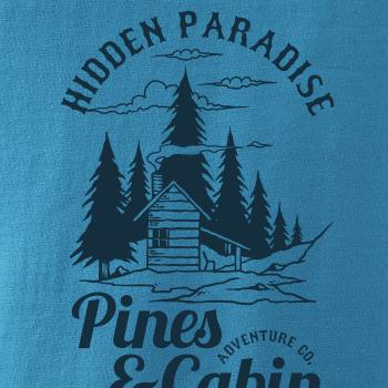 Pines and Cabin