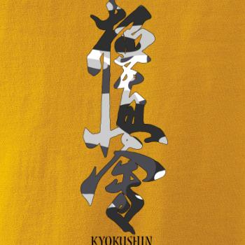 Kyokushin maskáčový nápis