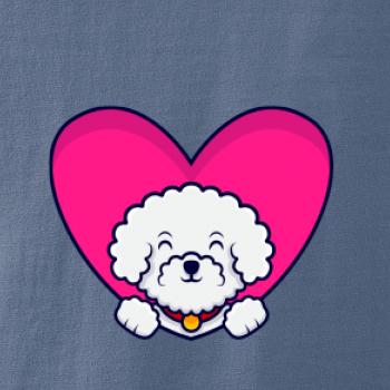 Bišónik zalezený v srdci