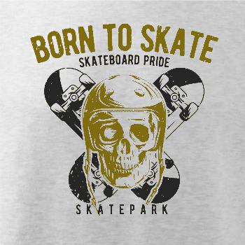 Born to skate skull