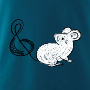 Myš husľový kľúč