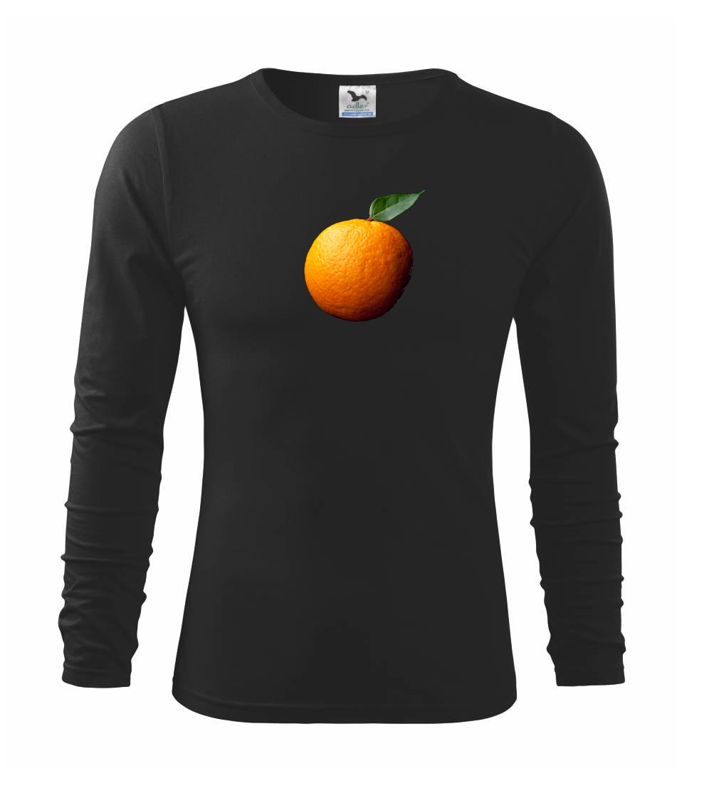 Grafické tričká - Pomaranč foto - Tričko detské Long Sleeve