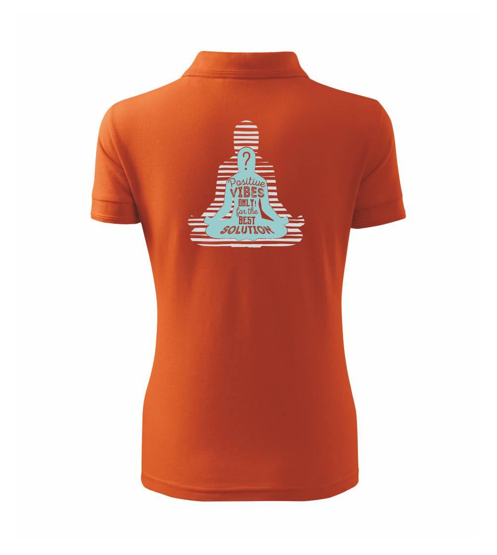 Joga - think positive sivá