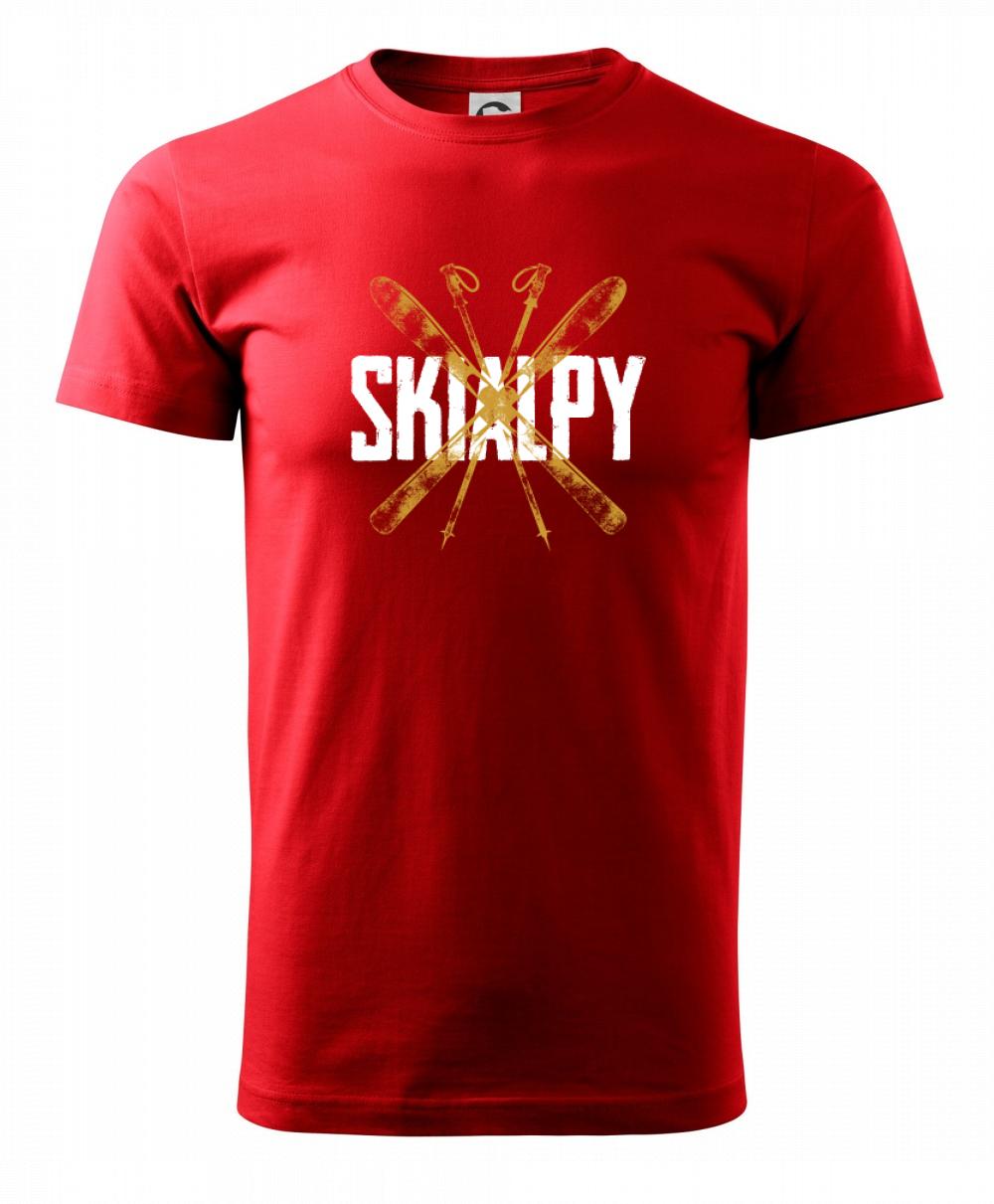 Skialpy nápis lyže Skialpy nápis lyže