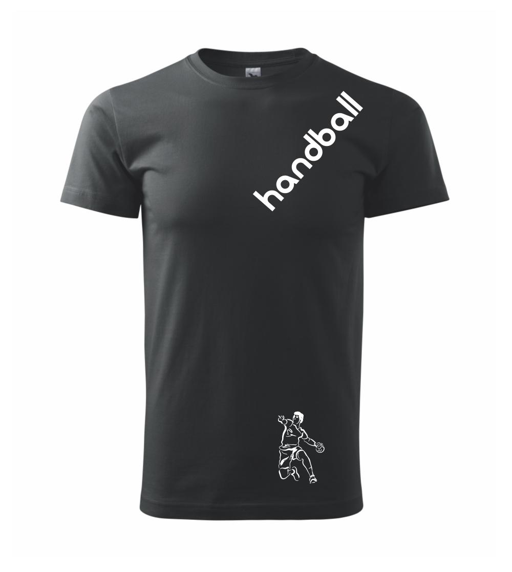 Handball nápis šikmo Handball nápis šikmo