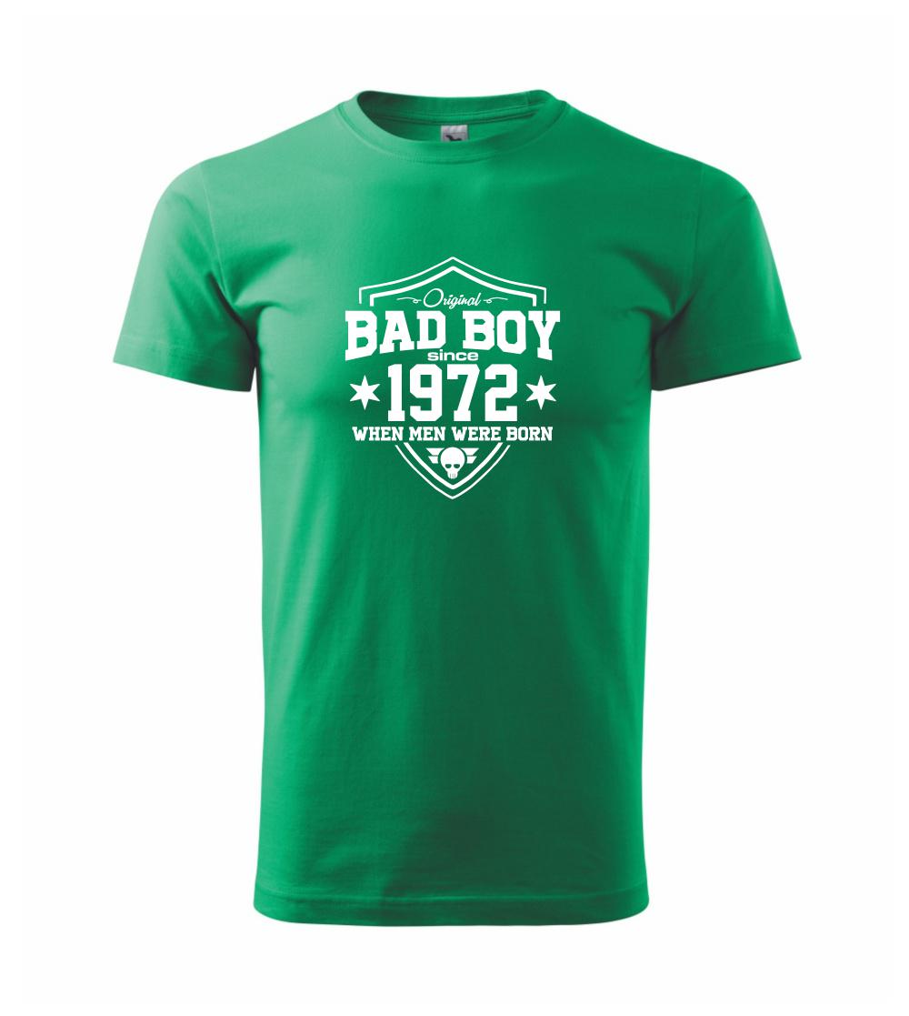 Trička s ročníkom 1972 - Bad boy since 1972 - Klasické pánske tričko vyššej gramáže
