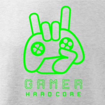 Hardcore gamer - ruka - zelená Hardcore gamer - ruka - zelená