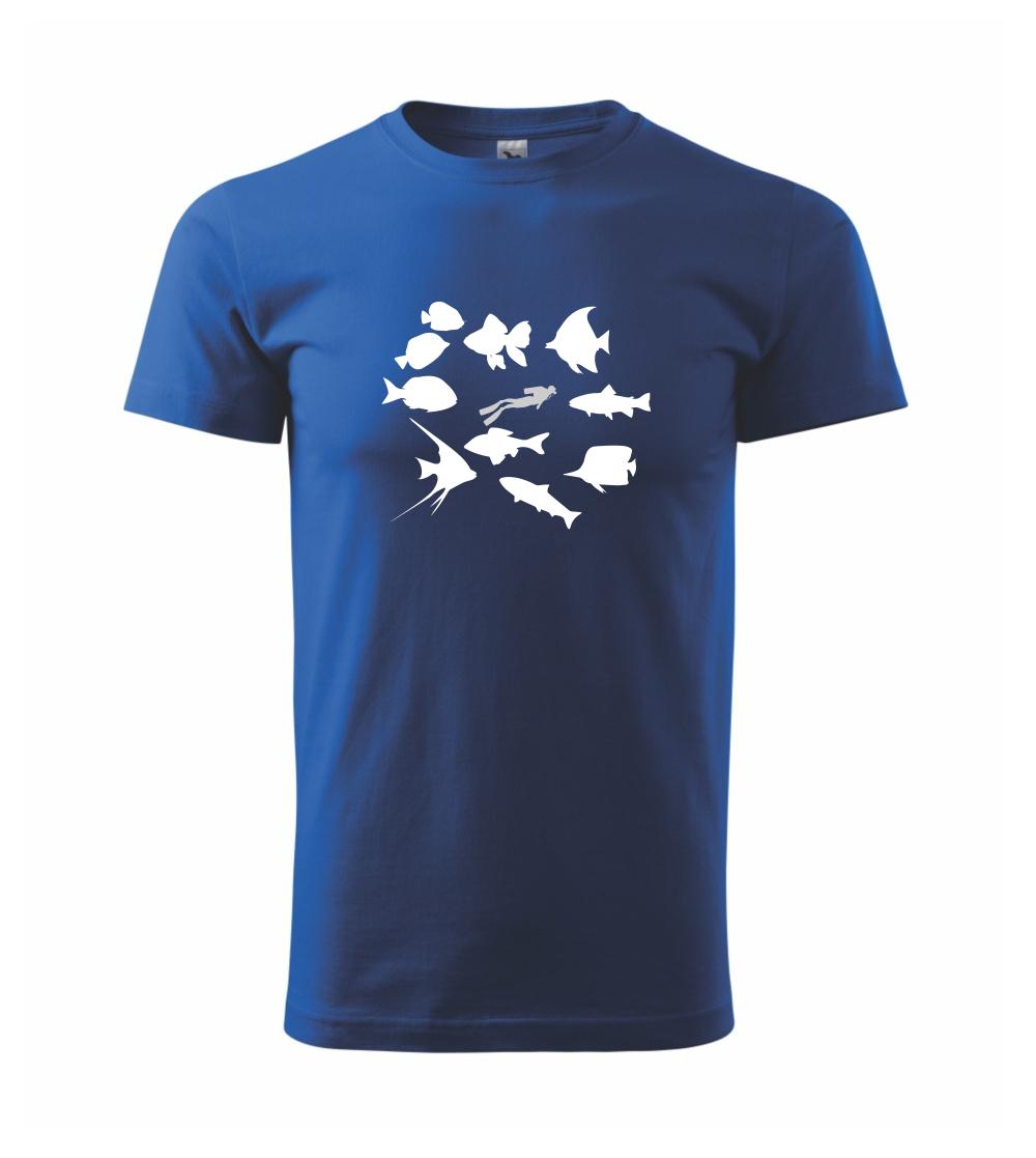 Potápač ryby štvorec Potápač ryby štvorec