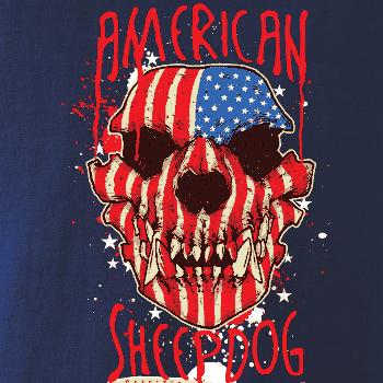 American Sheepdog - lebka