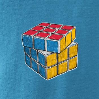 Rubikova kocka kreslená Rubikova kocka kreslená