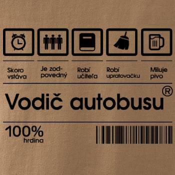Čiarový kód - Vodič autobusu / Vodička autobusu