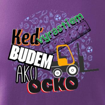 Keď vyrastiem budem ako ocko jašterica 