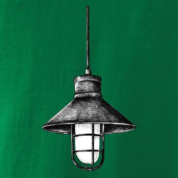 Lucerna stará čiernobiela