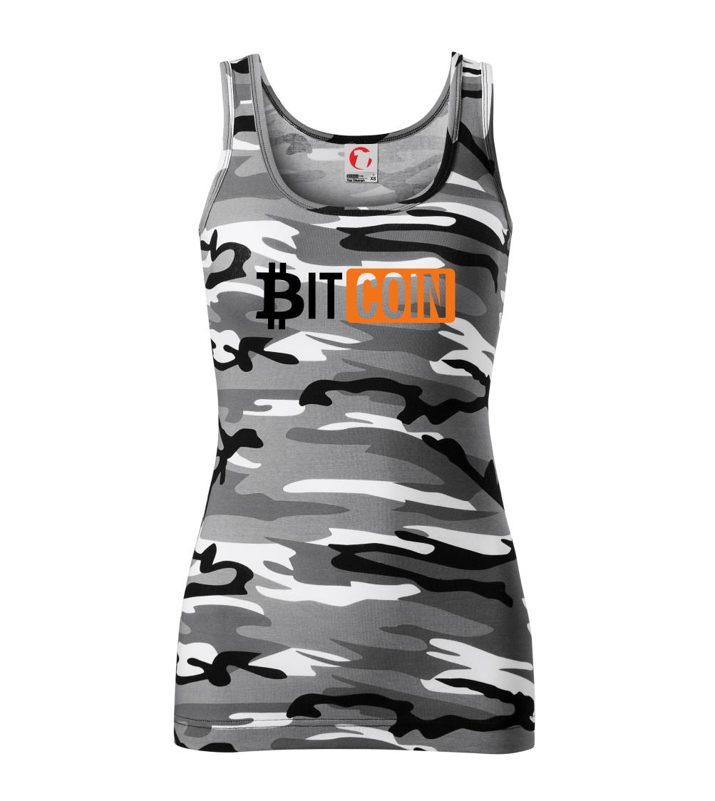 Bitcoin nápis Bitcoin nápis