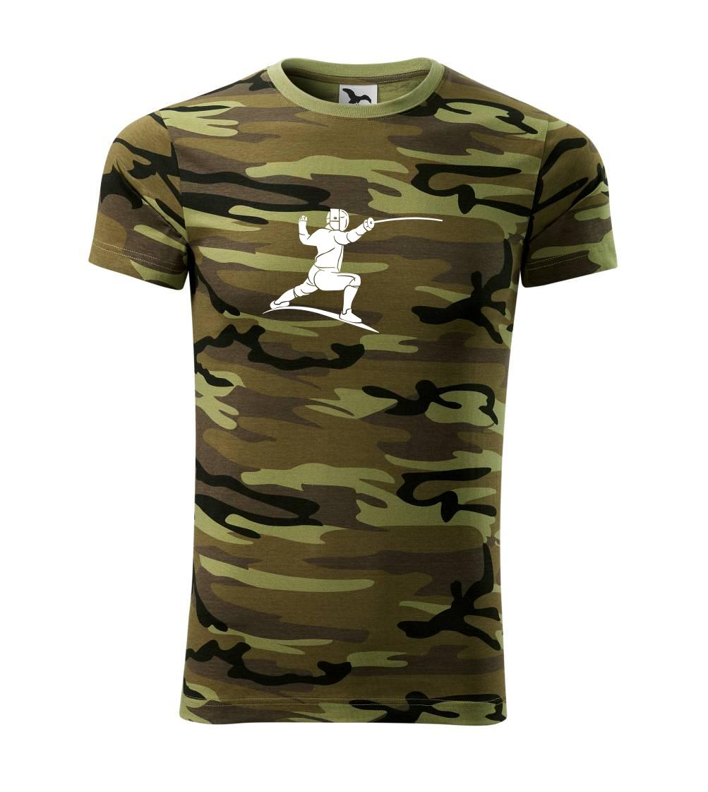 Ostatné športy - Šermiar postava - Army CAMOUFLAGE