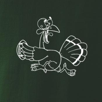 Vystrašená sliepka