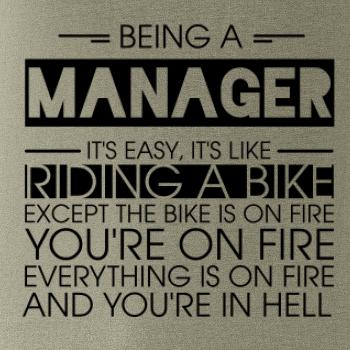 Being a manager - bike
