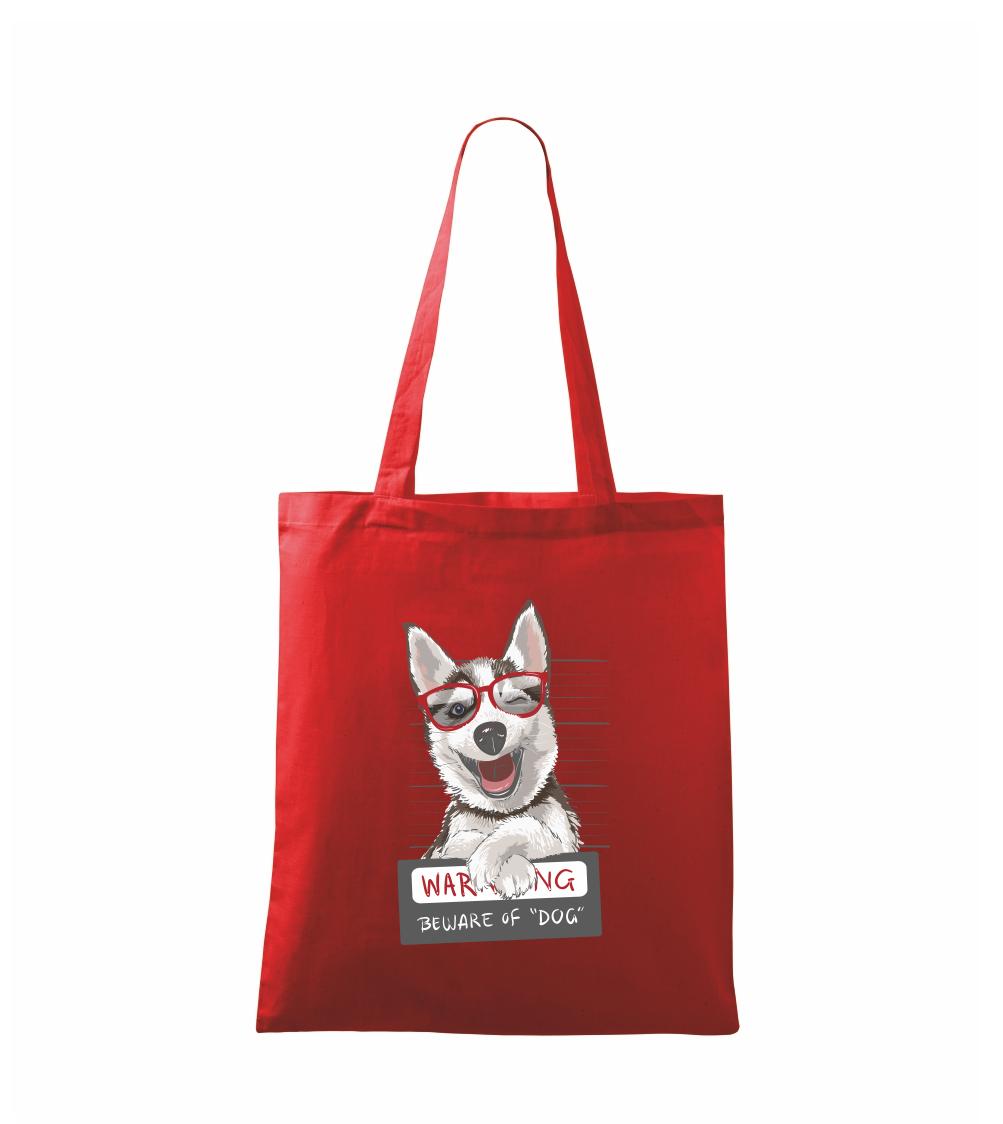 Husky - beware of dog