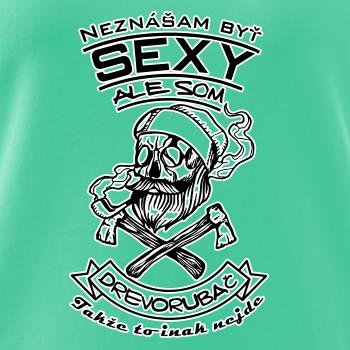 Neznášam byť sexy - drevorubač