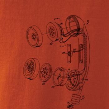 Nákres telefónne slúchadlo staré