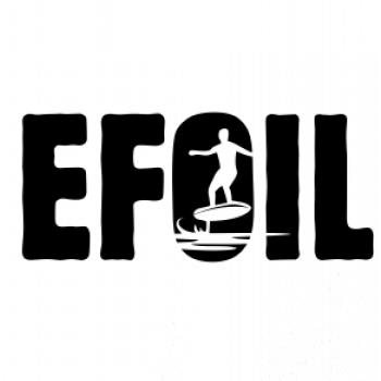 Efoil nápis