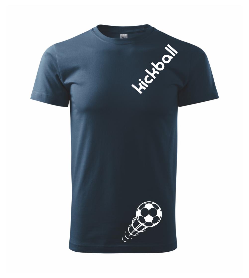 Kickball nápis šikmo Kickball nápis šikmo