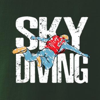 Skydiving nápis