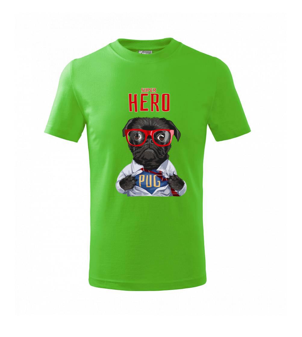 Mops - Pug Superhero