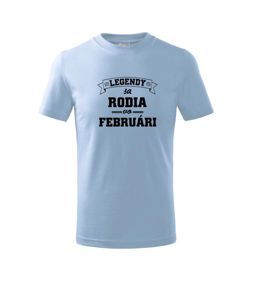 Legendy sa rodia vo februári
