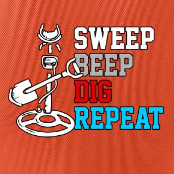 Sweep Beep Dig Repeat Sweep Beep Dig Repeat