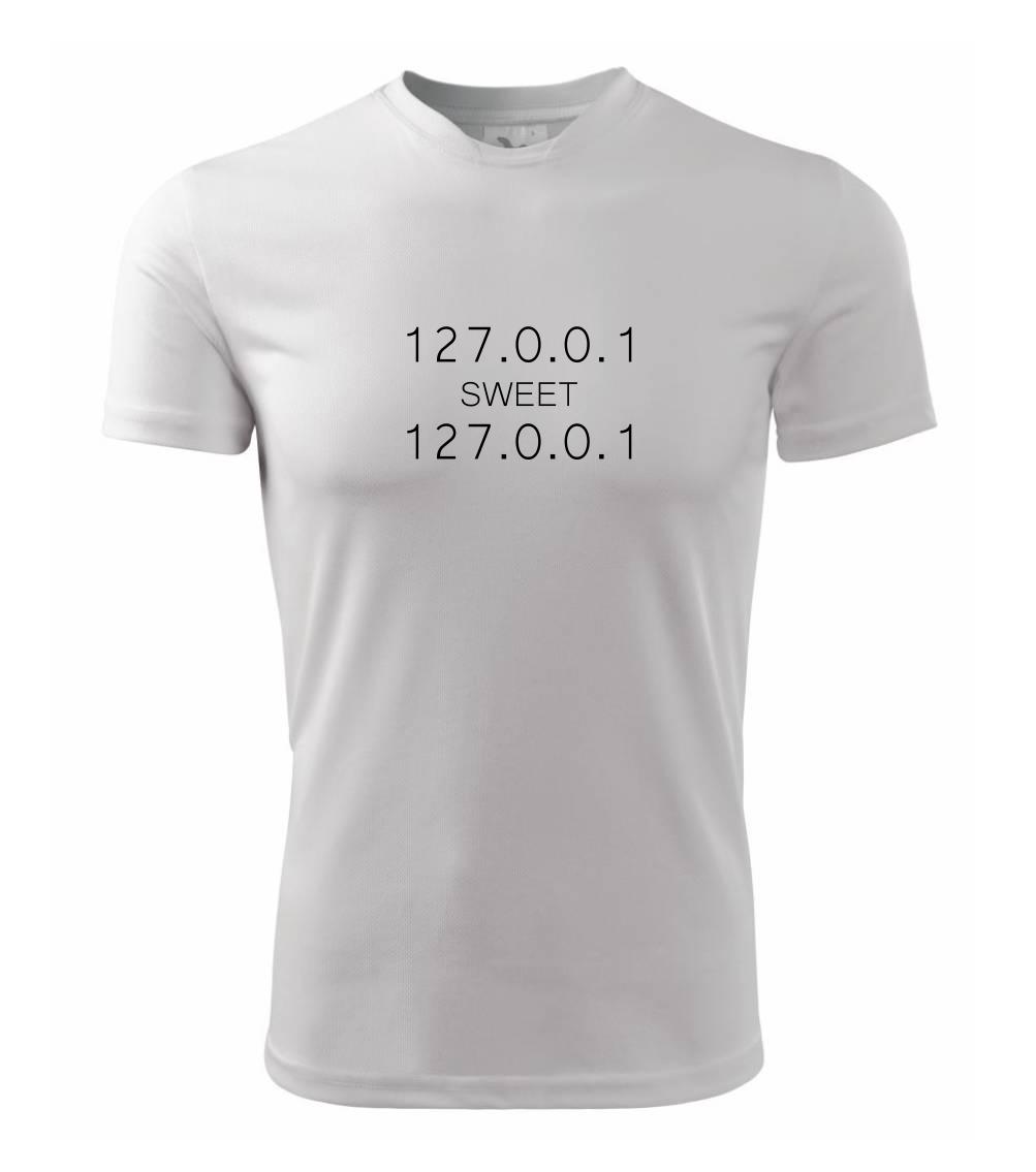 Tričká pre ajťákov - 127.0.0.1 sweet - Pánske tričko Fantasy športové