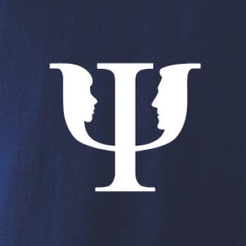 Psychológia logo muž a žena Psychológia logo muž a žena