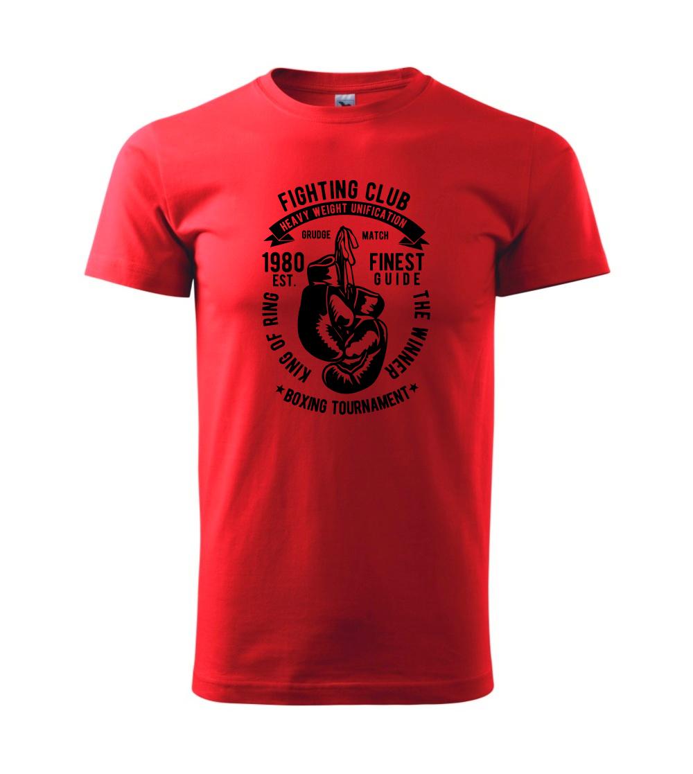 Tričká na box - Fighting Club - Klasické pánske tričko vyššej gramáže