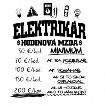 Hodinová mzda elektrikár Hodinová mzda elektrikár