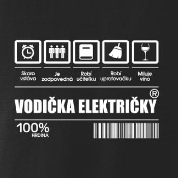 Čiarový kód - Vodič električky / vodička električky