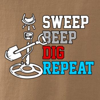 Sweep Beep Dig Repeat Sweep Beep Dig Repeat