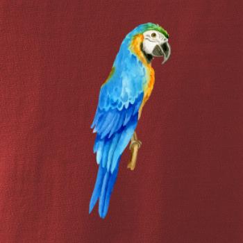 Ara modrá kreslená