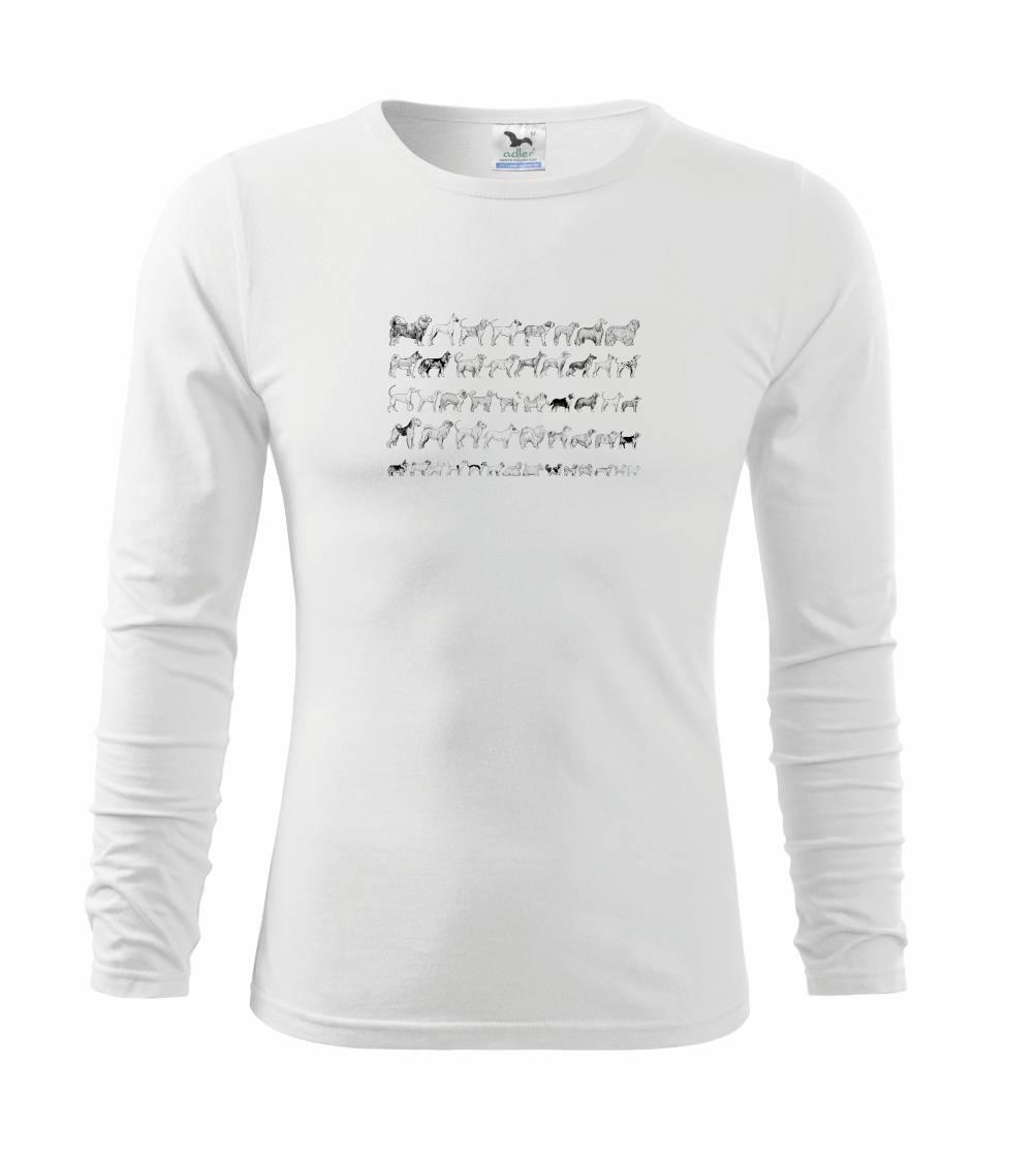Tričká so psami - Psia svorka - Tričko detské Long Sleeve