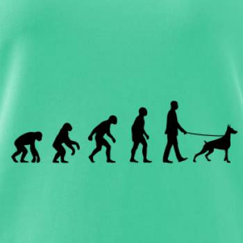 Evolúcia pes doberman (muž-žena)
