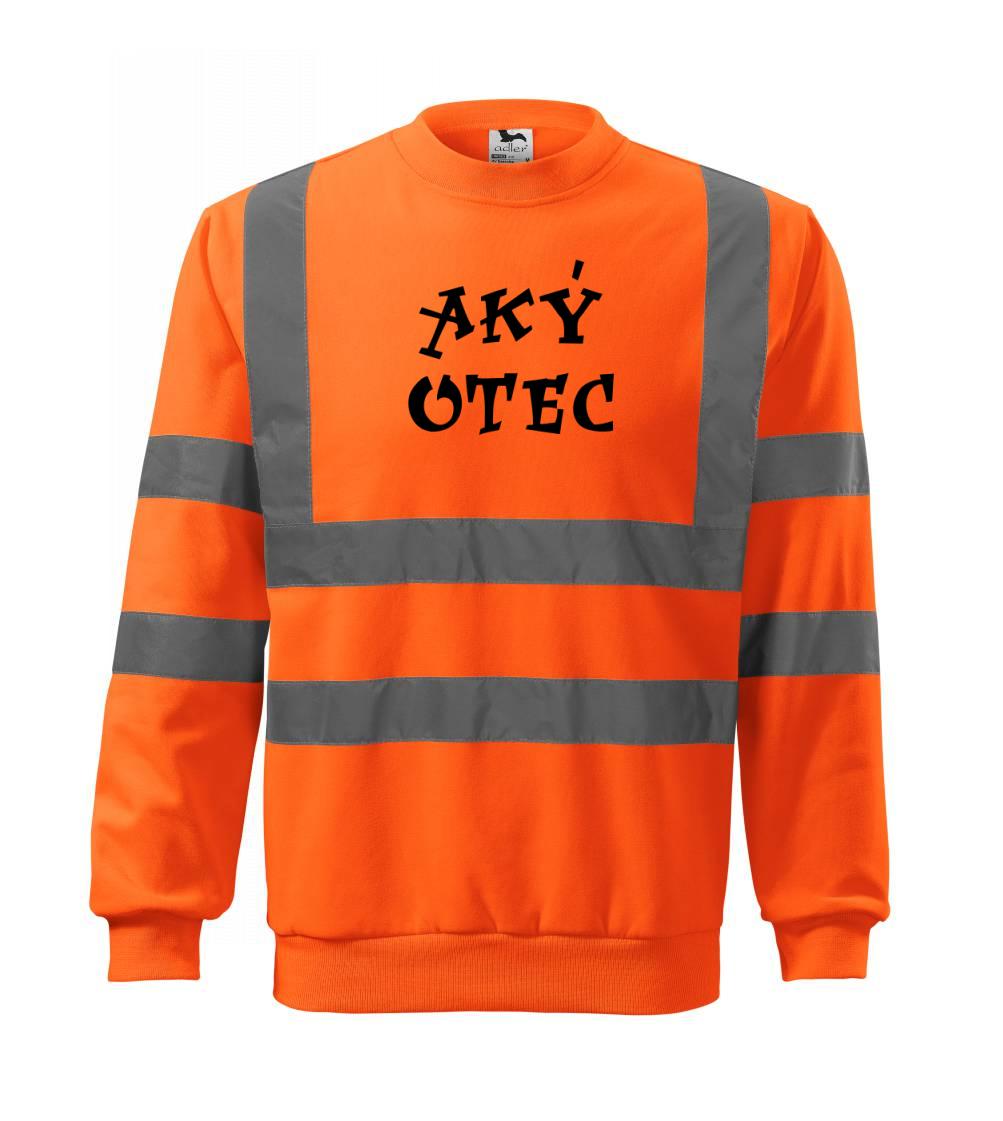 Najlepší darček pre otecka ku dňu otcov - Aký otec, taký syn - Reflexná mikina
