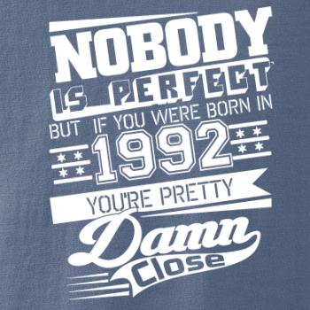 Nobody is perfect - 1992